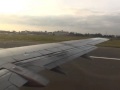 Take off from Phnom Penh Air Asia Airbus A319