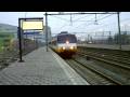 videos de NS SGMm Sprinter 2990 rijdt station Rotterdam Centraal binnen
