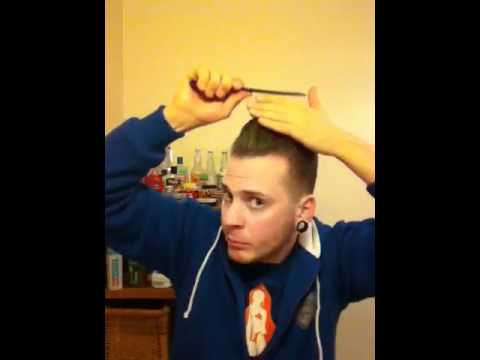 Look at my pomp (rockabilly haircut)