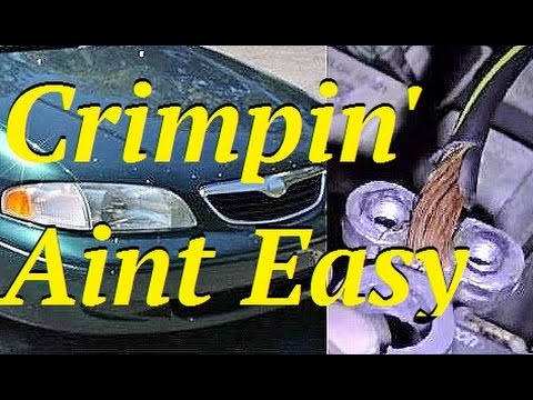 How to Repair Battery Ground Wire on Mazda 626