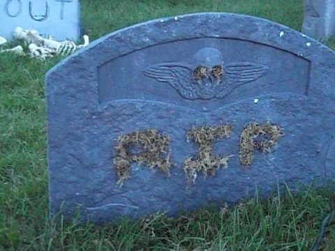 Halloween Decorations 2008 graveyard, cemetary