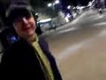 Funny guy in briggate at 2am....