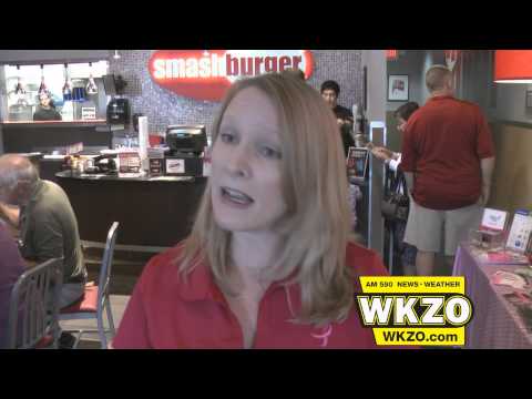 SW Michigan Komen Board President Kristin Sauerhoff talks about Smashburger fundraiser SW Michigan Komen Board President Kristin Sauerhoff talks about Smashburger fundraiser