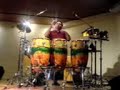 Richie Gajate técnica de manos en congas Tegucigalpa