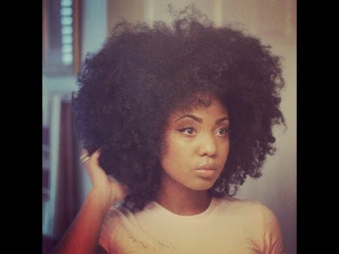 how to turn afro into curly hair