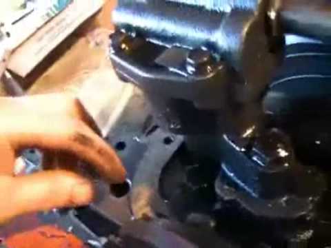 how to install b series oil pan