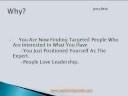 MLM Downlines: Learn How To Build That Downline