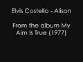 Elvis Costello - Alison