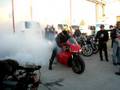 videos de Duc 998 blows his tire in burnout.AVI