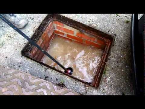 how to unclog outside drain