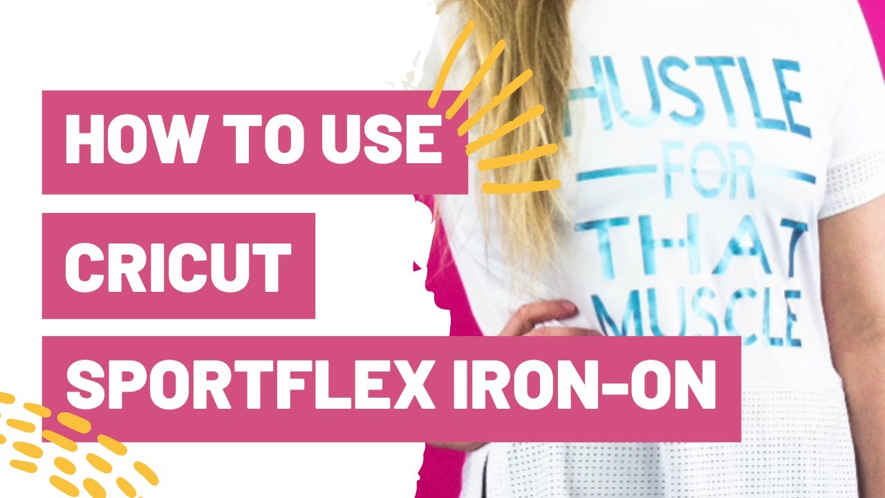 How To Use Cricut SportFlex IronOn DIY Workout Shirts Makers Gonna