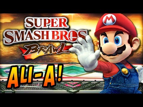 Super Smash Bros Brawl - LIVE w/ Ali-A #1 -