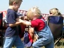 Little kids having fun