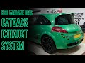 K-Tec Racing Limited Official Megane R26 Exhaust System Tests