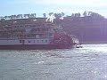 DELTA QUEEN calliope departing Madison IN 23, Oct, 08