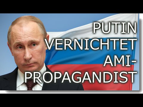 Putin blamiert Alexej Wenediktow von der Radiostation Echo Moskau vor laufender Kamera