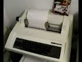 PDP-11/40 computer and LA36 DecWriter II