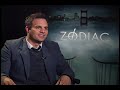 Zodiac Mark Ruffalo interview