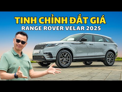 Đánh giá chi tiết Range Rover Velar 2025 – Tinh chỉnh đắt giá |Autodaily.vn|