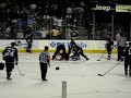 november 14th carolina vs tampa bay hockey match.

fight between doug janik and craig adams.

things of note...janik flipping adams upside down at the end.