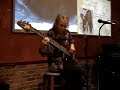 Solo Bassist Kimberly Lynn plays a \