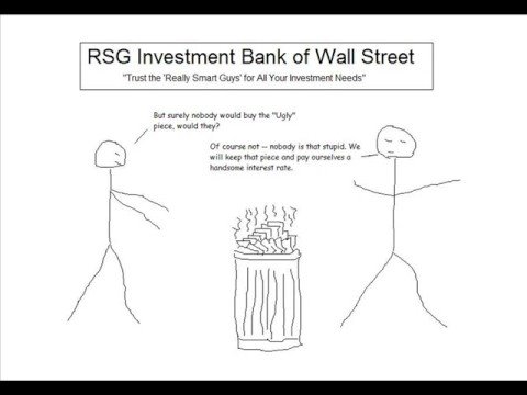 Mortgage Meltdown and Financial Crisis explained in video.