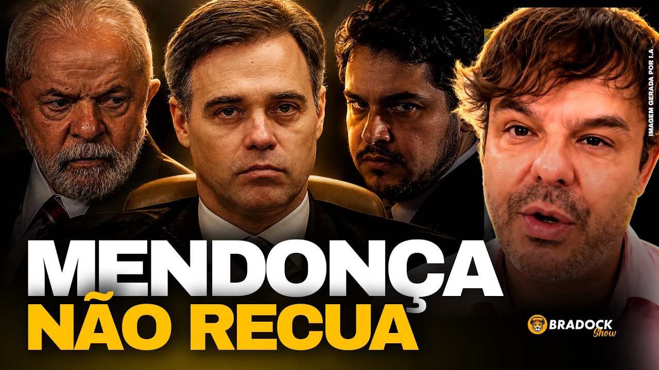 CASO LULINHA: ANDRÉ MENDONÇA PEITA PRESSÃO E NÃO RECUA