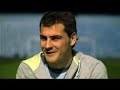 iker casillas en entrevista para reebok