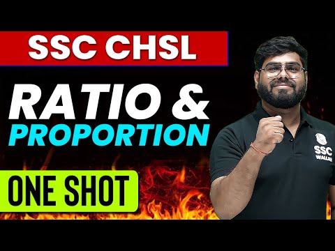 Ratio & Proportion in One Shot | Complete Revision | Zero To Hero | For SSC CHSL
