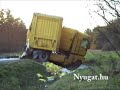H�rom kamion karambolja a 86-os �ton