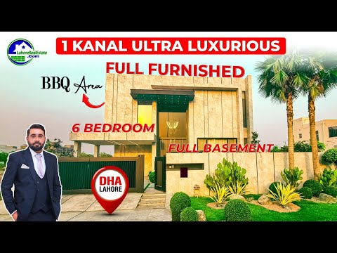 Unveiling Luxury Living: Tour a 1 Kanal Dream Home in DHA Lahore