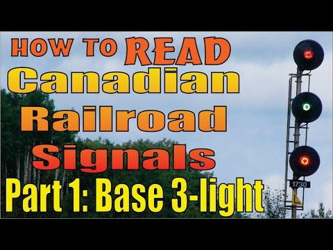 railroad - For my fellow foamers (railfans), I'm putting together this short video series on how to read North American Railroad signals. In this part 1 I cover the fou...