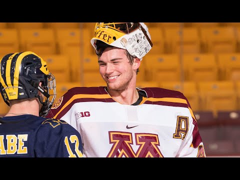2021 Mike Richter Award Winner Jack LaFontaine of Minnesota