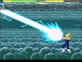 the third outing for the snes. it features refined gameplay, more detailed and colorful graphics, but lost the very interesting story mode from butouden 2, leaving the game with only championships and versus bouts. enjoy vegeta vs goku!