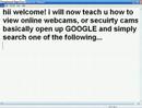 hack/view secuirty  cams or webcams
