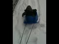 Nadav first snow play