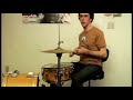 How to Play the Neil Pert Technique on Drums : Neil Pert Drumming Technique: Part 5
