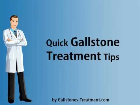 how to treat gallstones