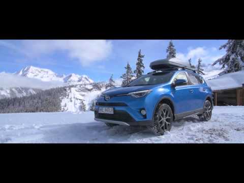  Nowa Toyota RAV4 Hybrid na alpejskich trasach