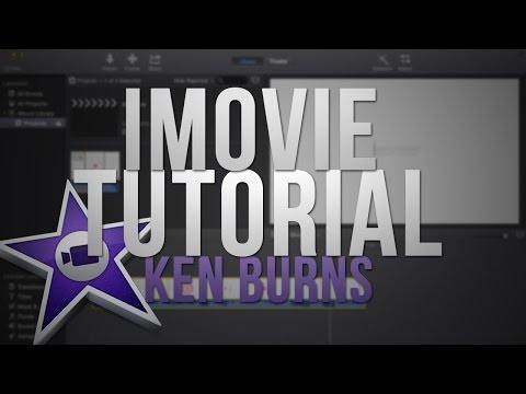 how to eliminate ken burns effect in imovie