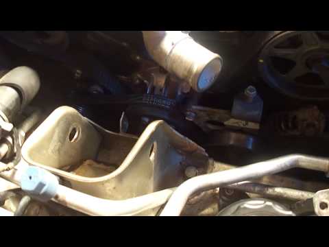 2001 Mazda v6 2.5L Water Pump And Thermostat Replacement