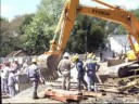 Excavadora en acción-P.B.N. F.Varela