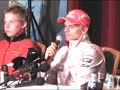 Heikki Kovalainen in Suomussalmi 2008 Press conference