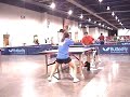 Melody Wang vs. Jay Turberville - Table Tennis -US Nationals Melody Wang vs. Jay Turberville - Table Tennis -US Nationals