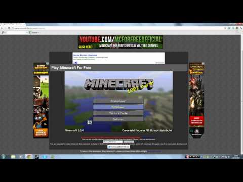 how to play minecraft for free no download