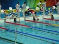 Quadriplegic swimming