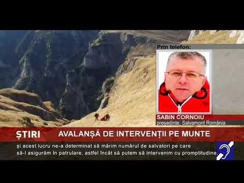 Avalanșă de intervenții pe munte