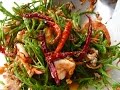 ยำยอดกระถิน..Yum Yord Kratin( Tender Tips of Leadtree Salad)