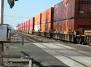 BNSF #7642 S/B with a friendly crew, DPU\