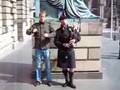 Bagpipe dance with Moartl